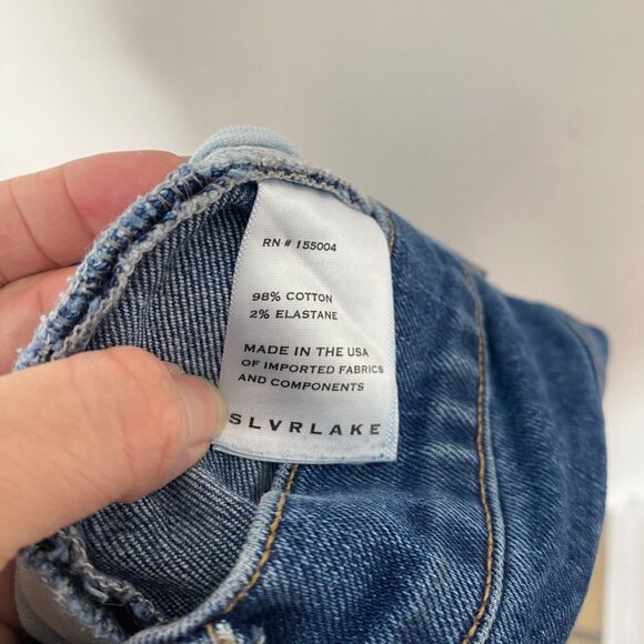 SLVRLAKE Grace Crop Jeans Western Hero - Picture 7 of 12